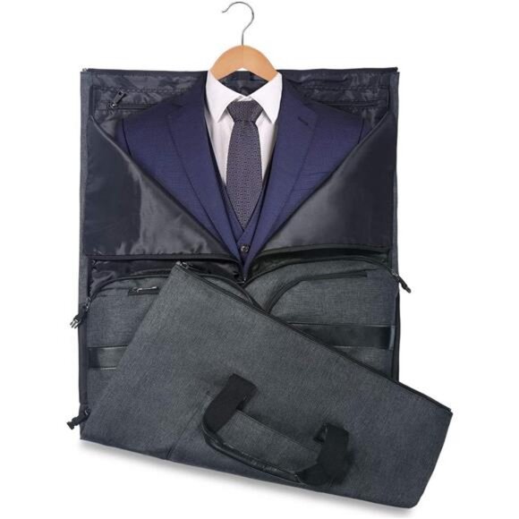 Carry on Garment Bag for Travel Convertible Garment Duffel Suit Bag - Picture 6 of 7